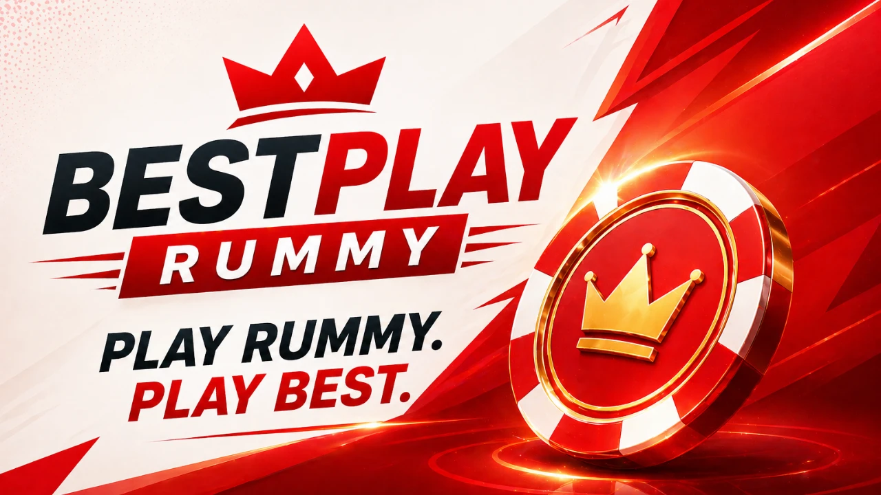 bestplayrummy.org scarlet leaderboard spotlight with gold rank numerals, minimalist glass cards, no logos, competitive mobile scoreboard mood